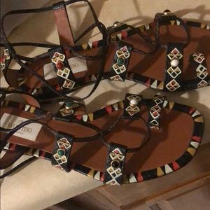 Valentino Sandals lace up